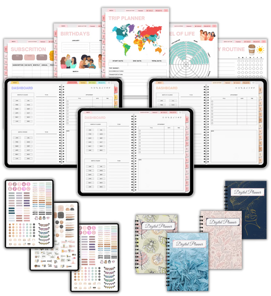 ALL IN ONE DIGITAL PLANNER