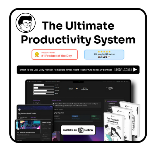 The Ultimate Notion Productivity System